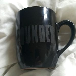 COPY 🇺🇦 P NEW FOUNDER Black Coffer Cup Mug